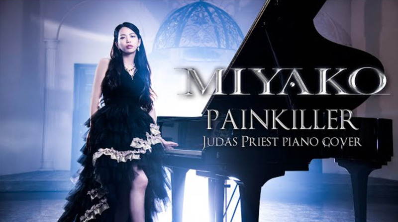Miyako (from LOVEBITES) / Painkiller (JUDAS PRIEST) - Piano cover [OFFICIAL VIDEO]